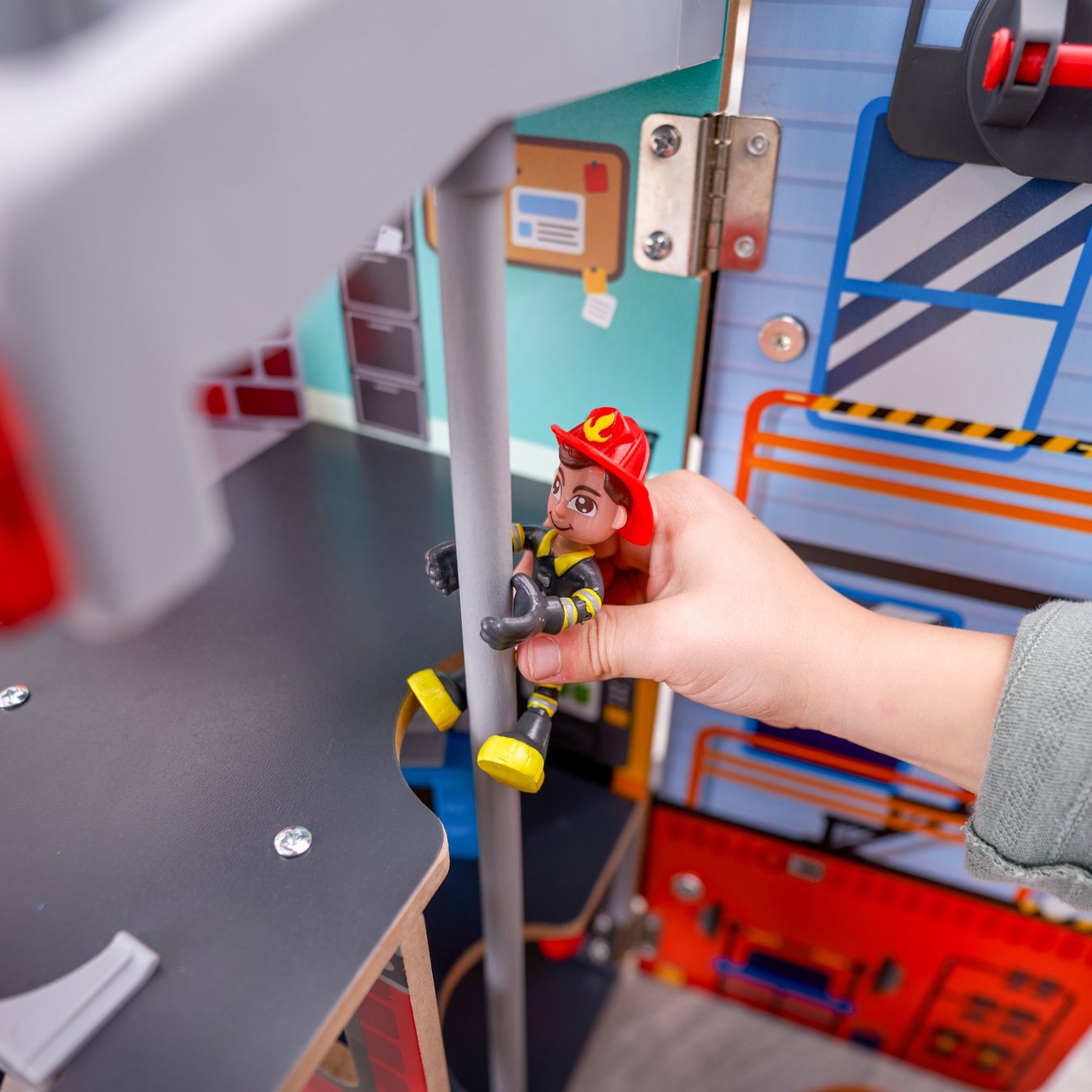 Giocattoli: 2-in-1-Feuerwehrauto-Spielset – Nuovo e nell'imballaggio originale da Erlinsbach venduto da Home-World 5