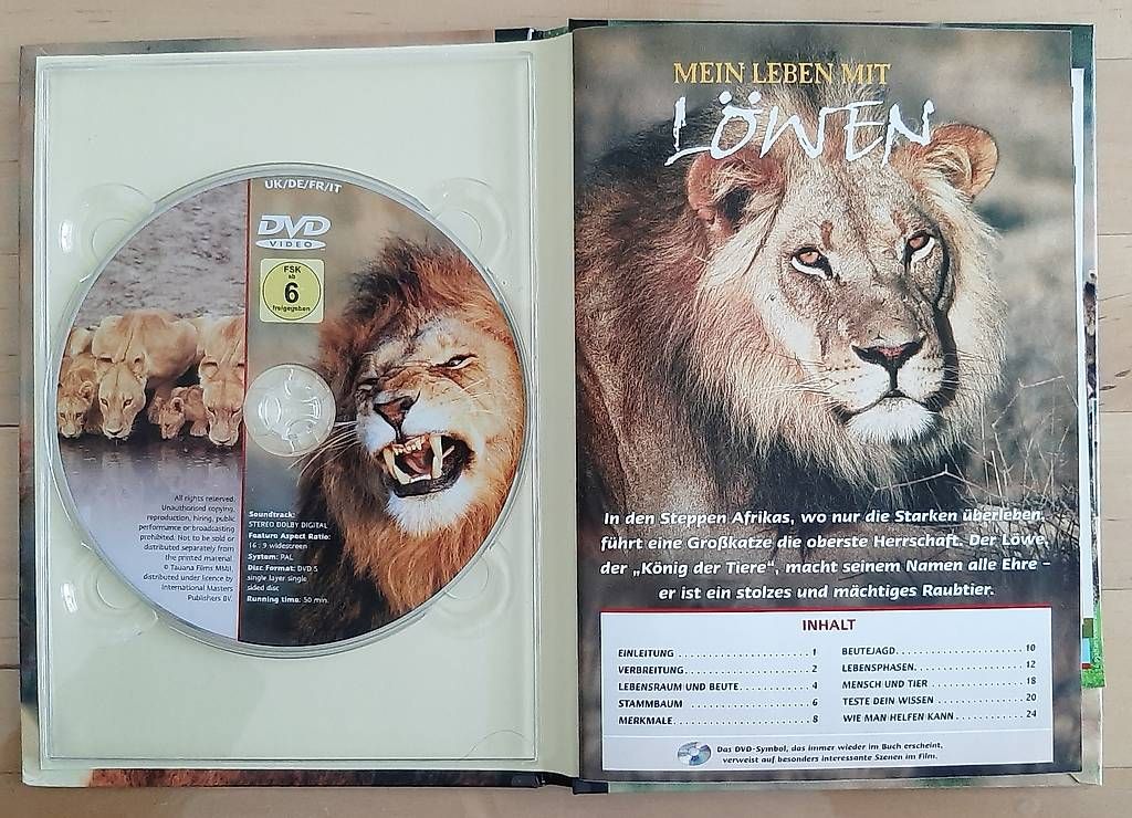 Alle DVDs: DVD mein Leben mit Löwen – Gebraucht aus Birmensdorf ZH von hei_g9kb 1