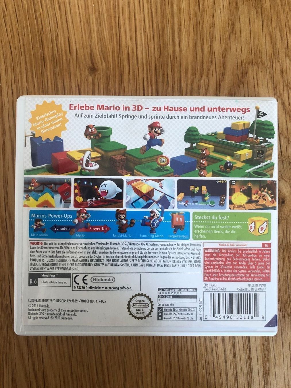 Giochi: Super Mario 3D Land Nintendo 3DS – Nuovo (secondo la descrizione) da Zürich venduto da kitsune 1