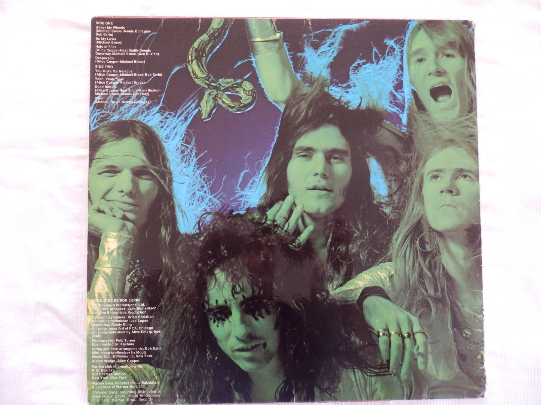Dischi in vinile: Vinyle de Alice Cooper " Killer " – Usato da Hauterive NE venduto da Davidsonson 1