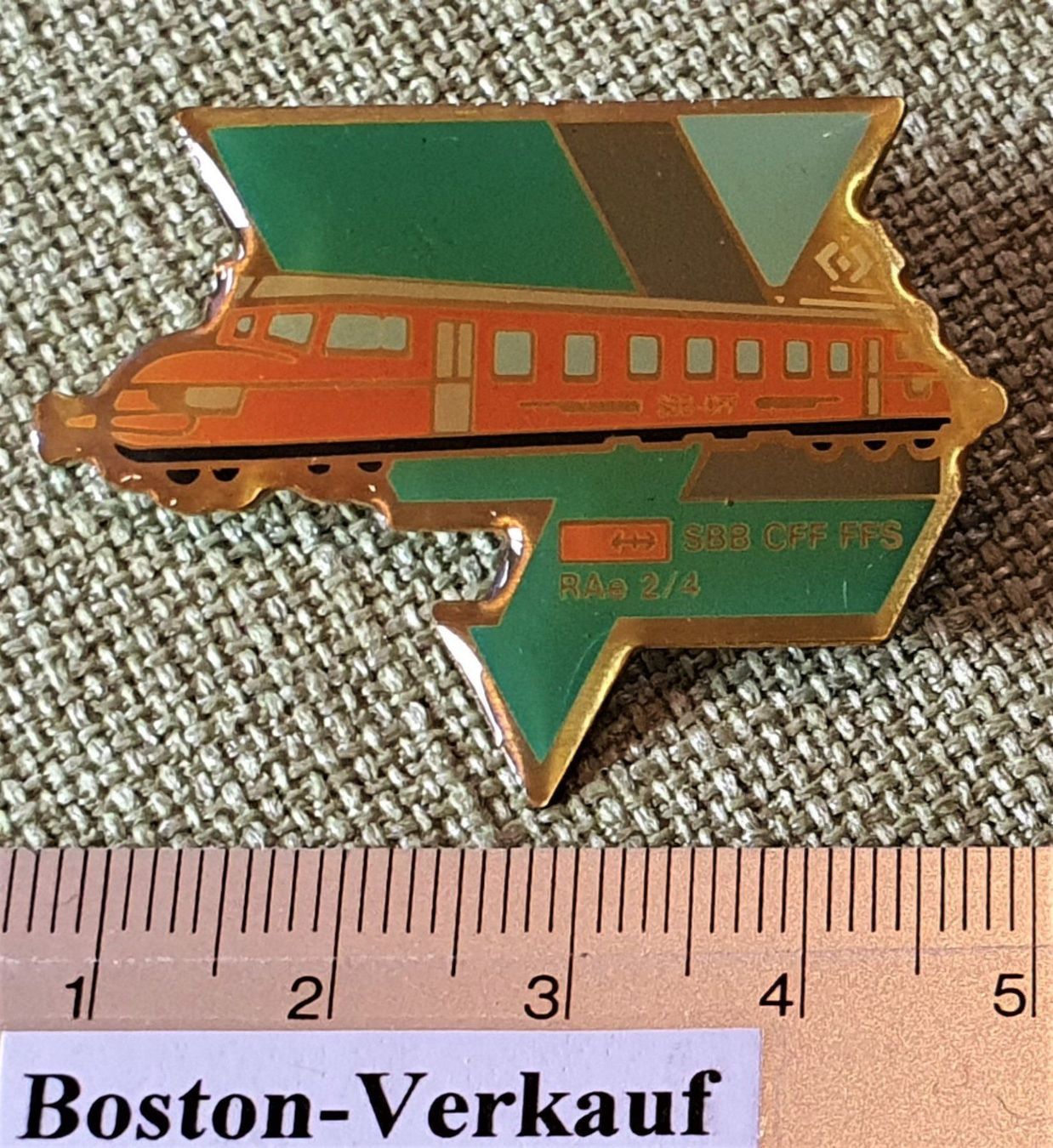 Plaketten & Abzeichen: C937  Pin SBB CFF FFS RAe 2/4 Lokomotive – Gebraucht aus Reinach BL von Boston-Verkauf 1
