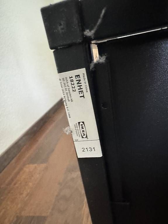 Ikea Regale: Bücherregal schwarz ENHET ikea – Gebraucht aus Muttenz von veroo8 2