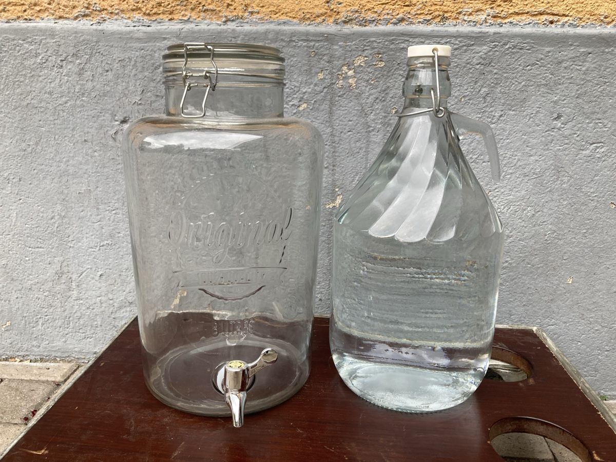 Gas-Geräte & -Technik: Glasflaschen – Gebraucht aus Schlieren von Flower5 1