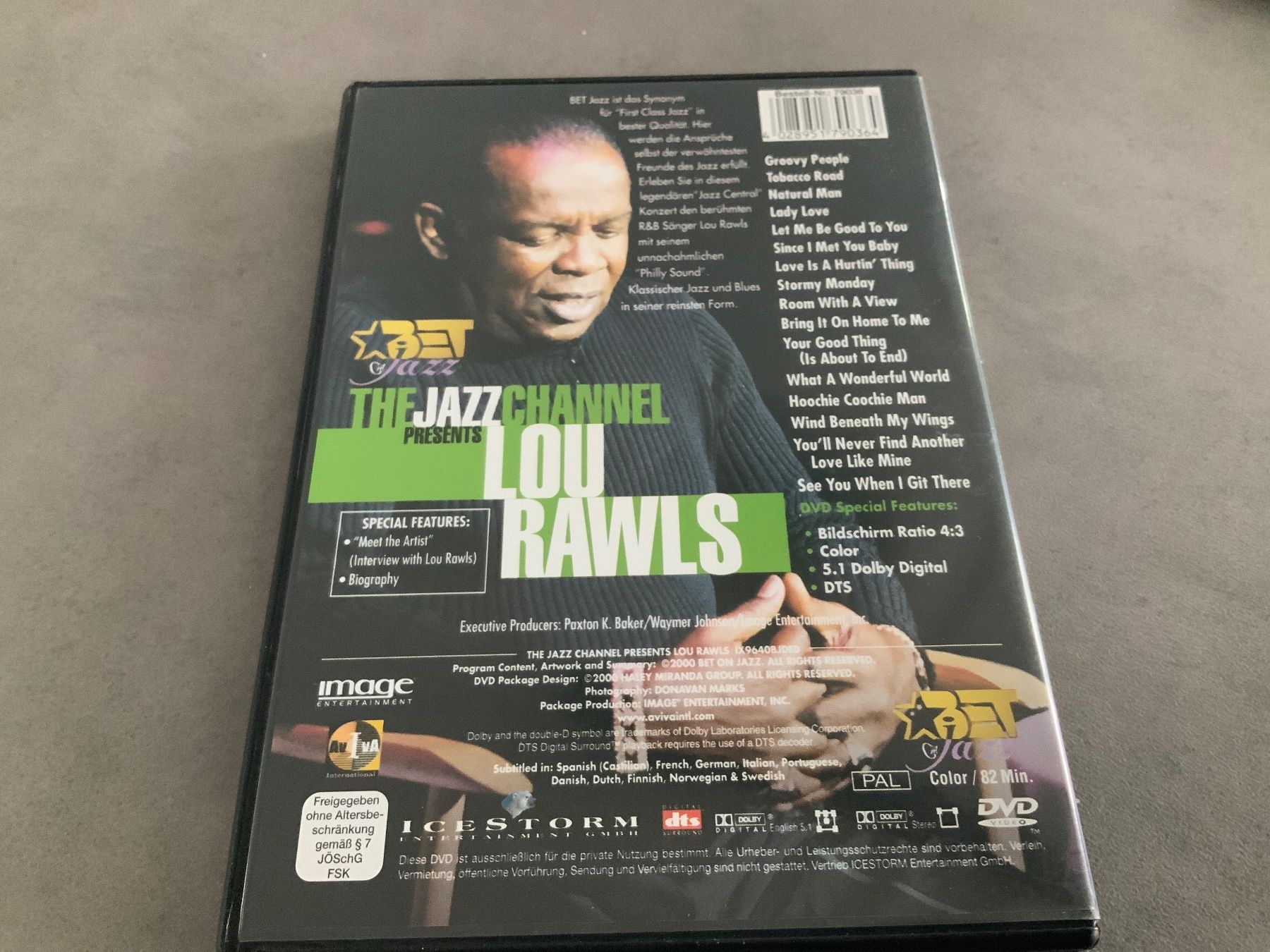 Tutti i DVDs: TheJazz Channel, presents Lou Rawls, DVD – Usato da Uster venduto da Macita56 1