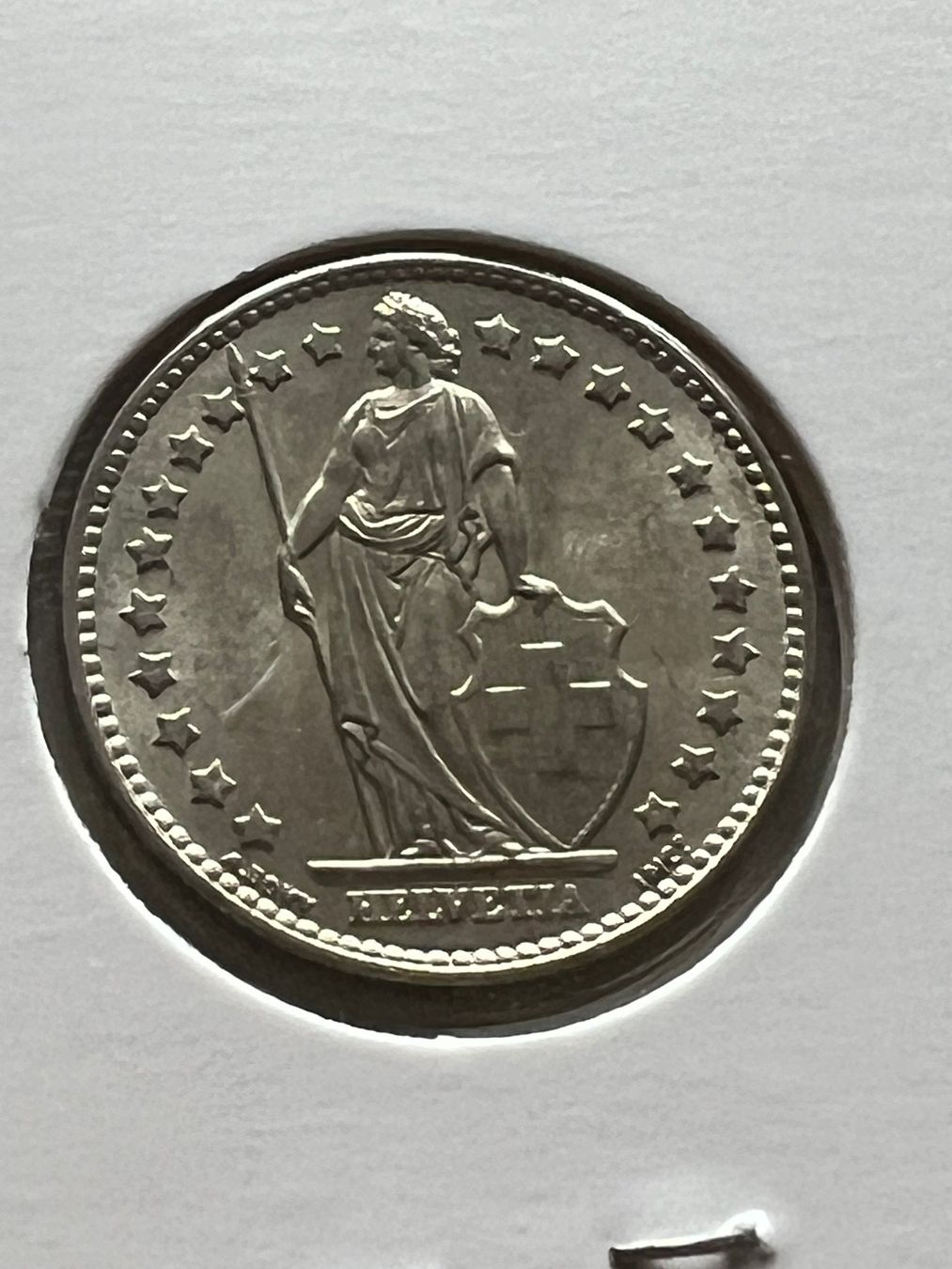 Tutti le monete: 1 Fr. 1962 unz. – Usato da Schötz venduto da Odpa 1