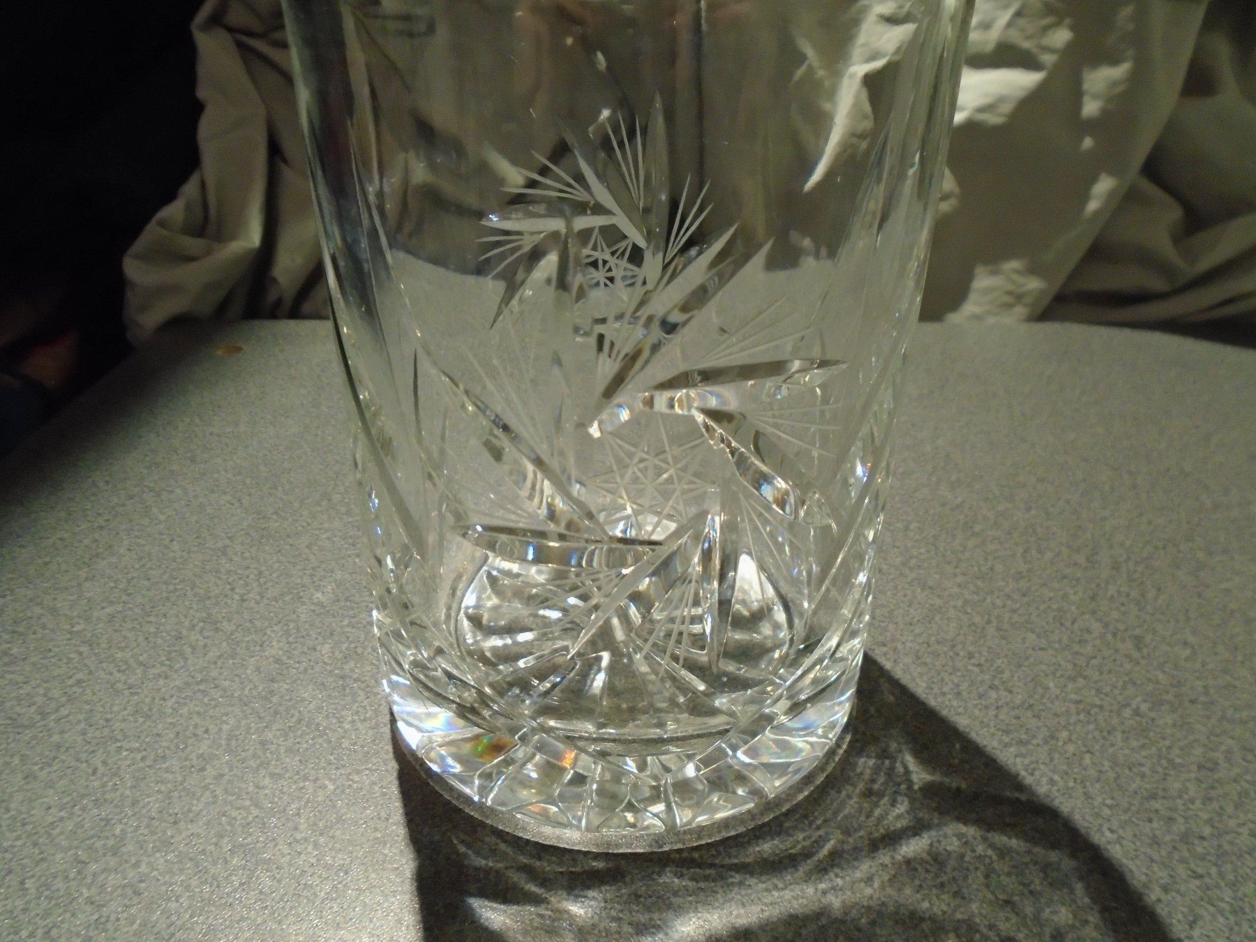 Karaffen: Karaffe Glas, verziert – Gebraucht aus Zürich von abraxas1291 2
