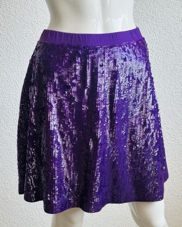 Crewcuts Purple Sequin Skirt - Size 14 - Great Look!