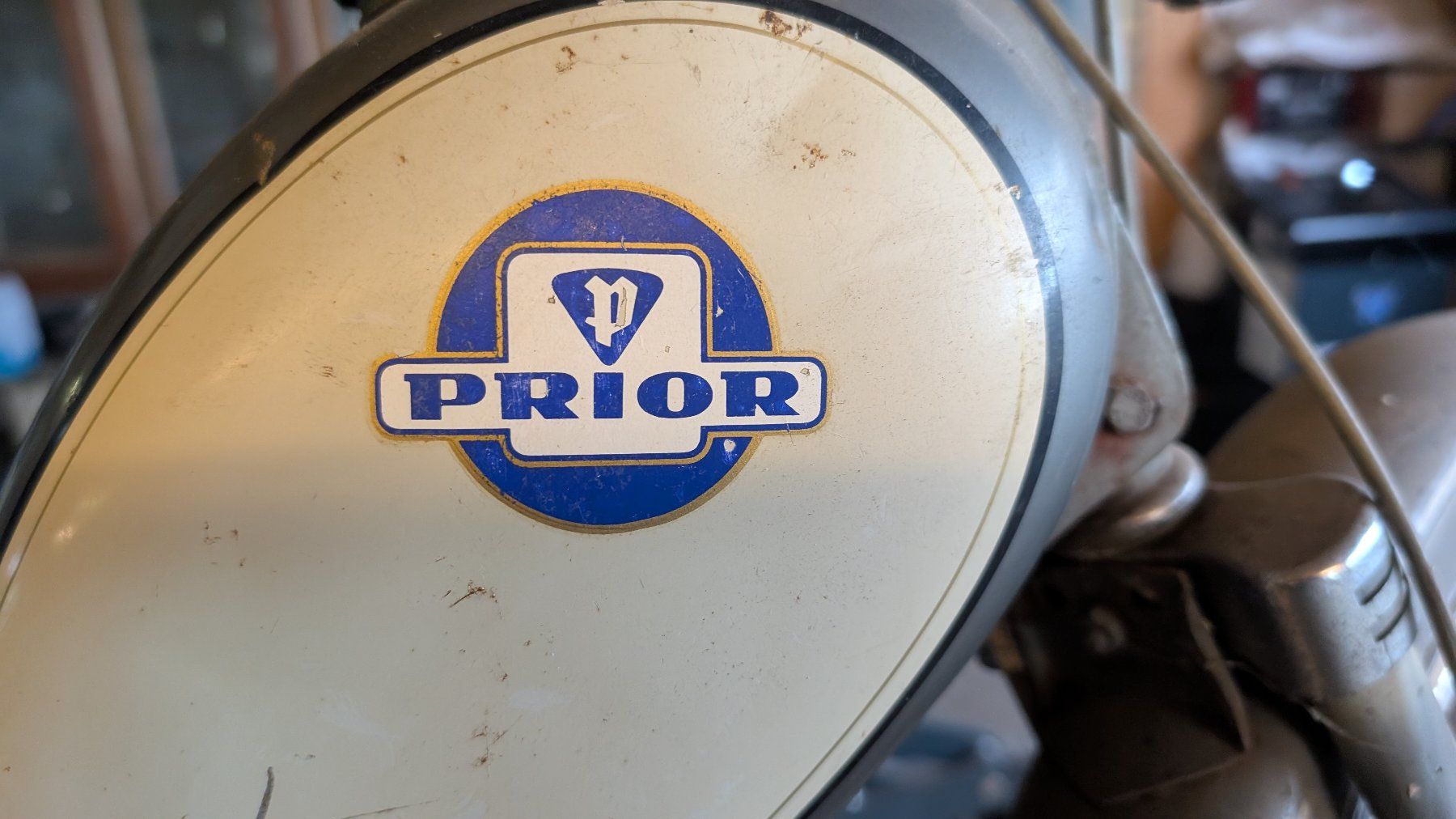 Sachs Mofas: Moped Prior mit Sachs Saxonette Motor – Gebraucht aus Lanzenhäusern von Original75 5