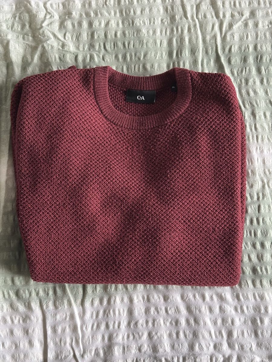 C&A Maglioni & Felpe: Weinroter Pullover – Usato da Zürich venduto da Rilt 2