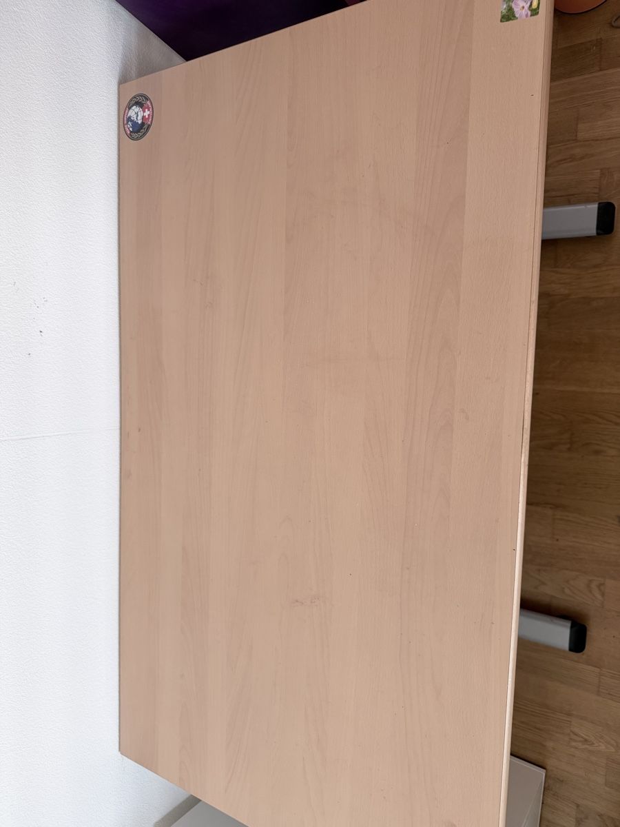 Scrivanie: Height Adjustable Desk Wood Look Metal Frame – Usato da Zug venduto da eve_w5nl 3