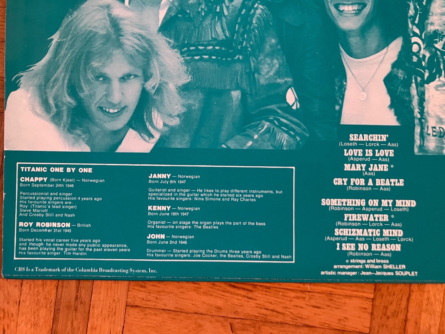 Dischi in vinile: LP,  Titanic  /  One by One – Usato da Winterthur venduto da efant12 3