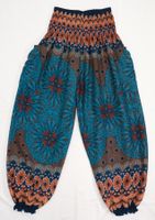 Pumphose bequeme Pluderhose Schlupfhose aus Viskose