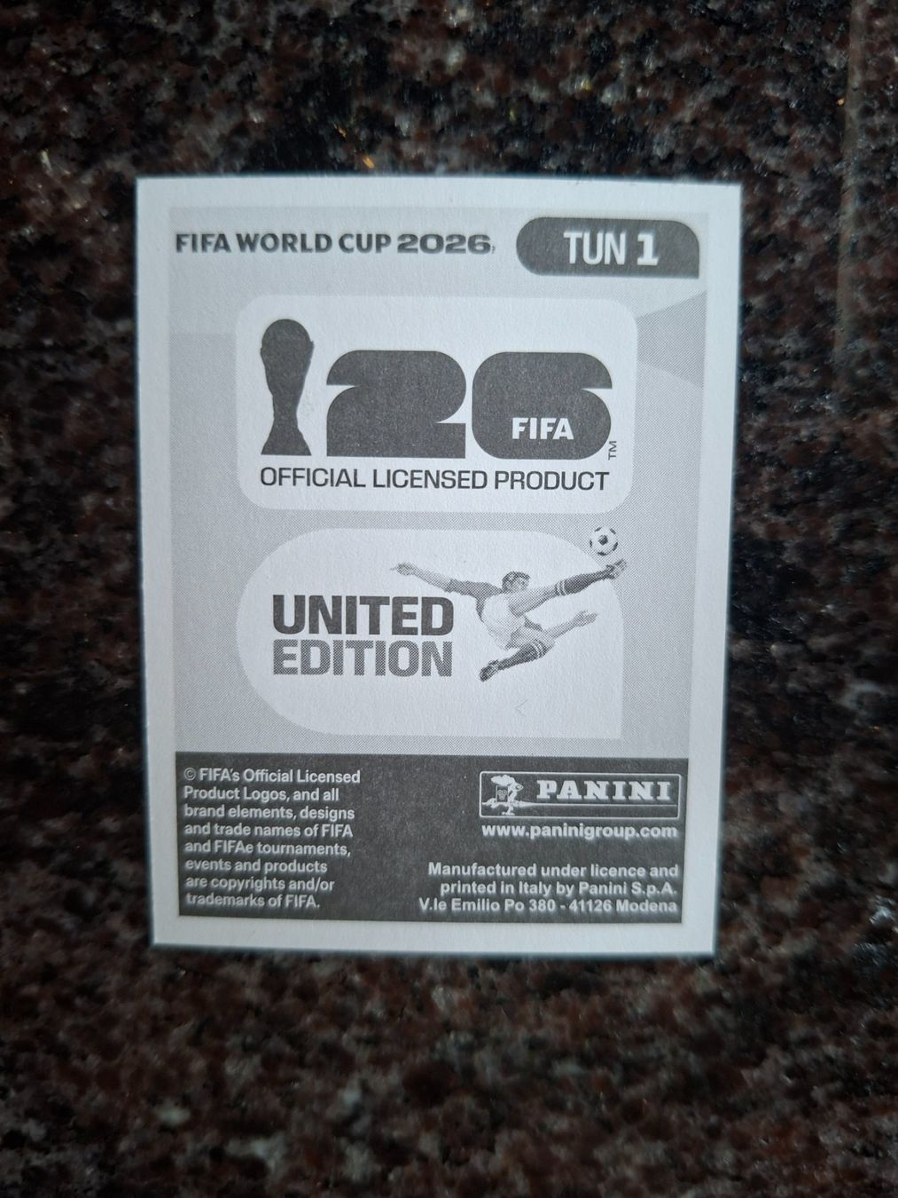 Panini Carte collezionabili: FIFA WM 2026 Panini Sticker TUN 1 – Nuovo (secondo la descrizione) da Erlinsbach venduto da pfunky 1