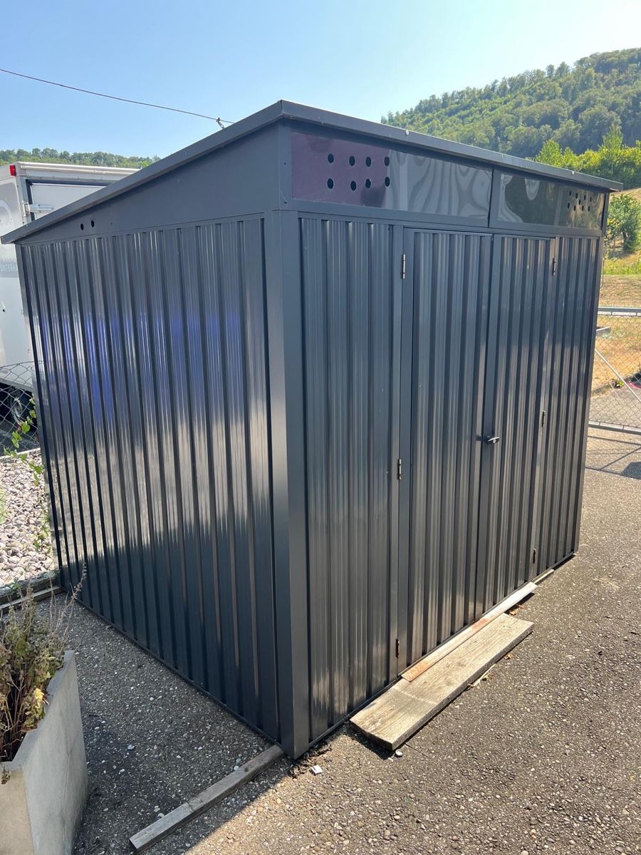 Gartenhäuser & Gewächshäuser: Geräteschuppen Metall – Gebraucht aus Arisdorf von man_7chg