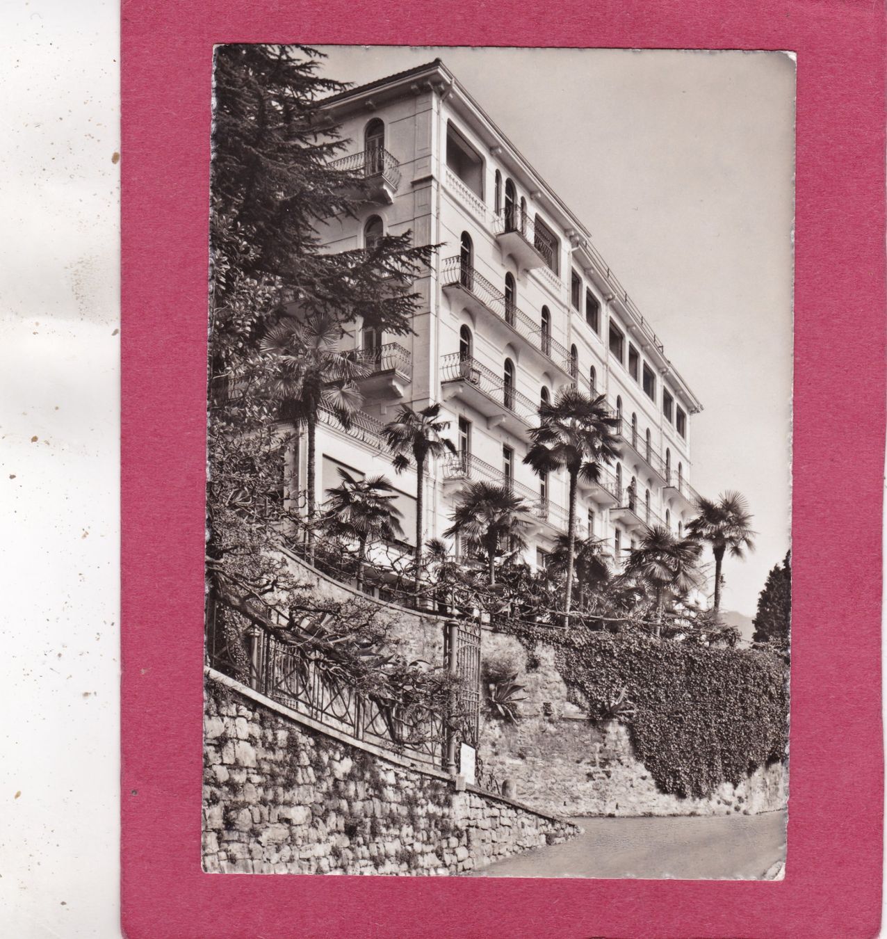 Cartoline postali: Clinica Monte Bré Ruvigliana 1957 – Usato da Herisau venduto da Lisegrat2008