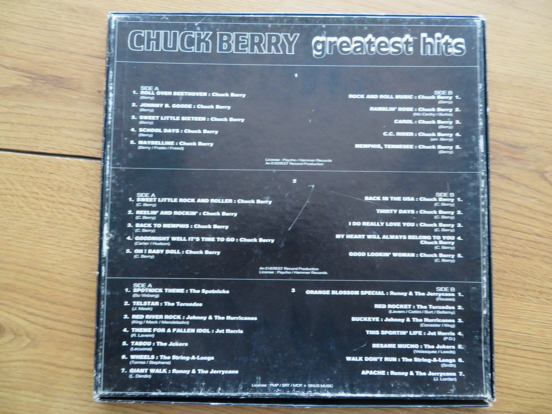 Schallplatten: CHUCK BERRY 3 LP BOX GREATEST HITS – Gebraucht aus Zürich von max_cp5f 1