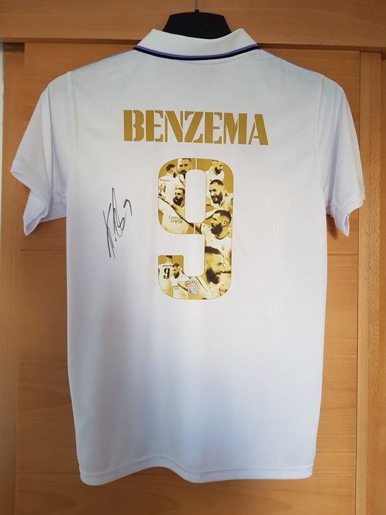 Maillot Real Madrid Domicile 2022-23 Karim Benzema Ballon D'Or - Taille S, Neuf Avec étiquettes