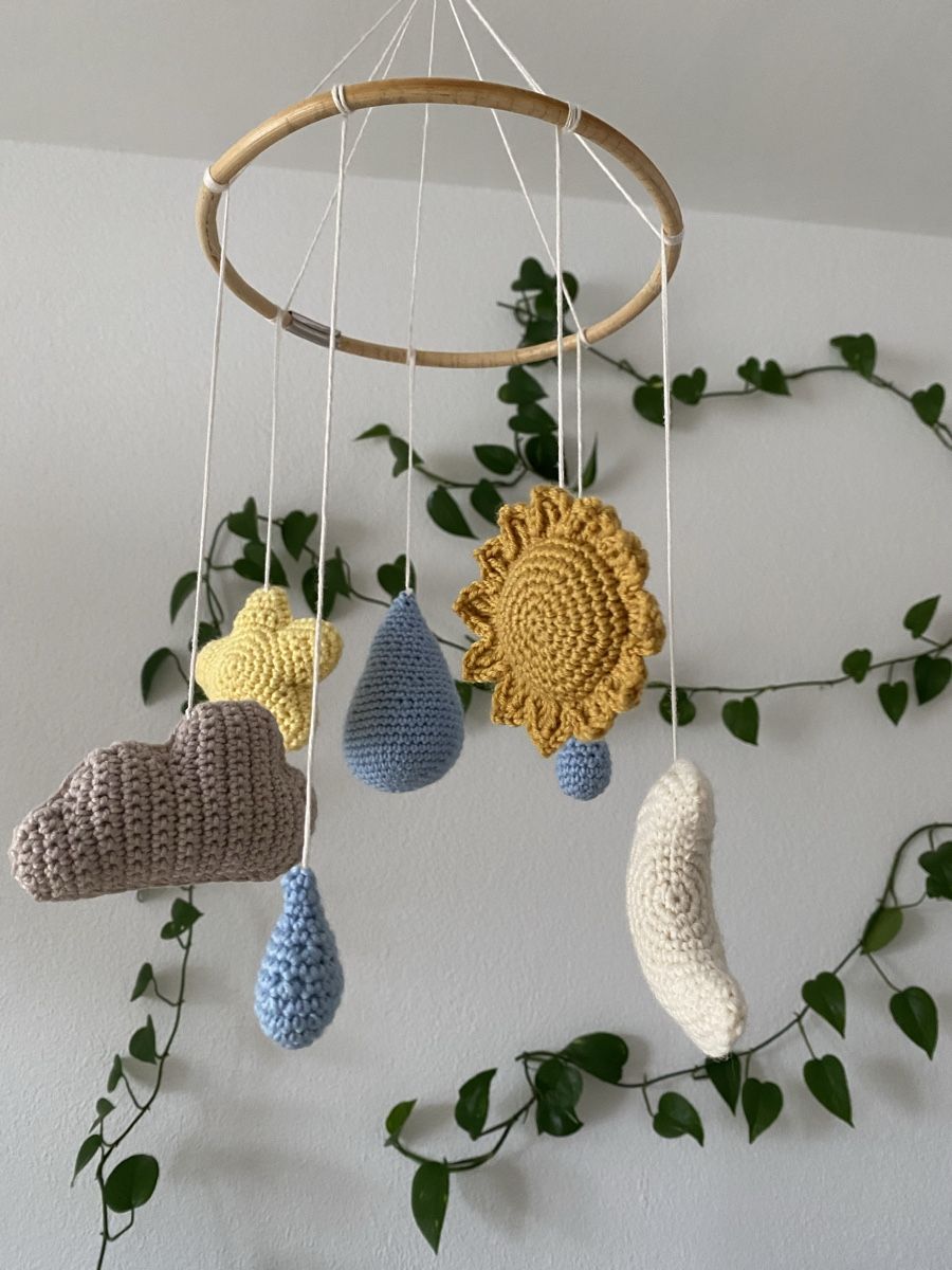 Tutte le decorazioni: Handgemachtes neues Baby Mobile – Nuovo e nell'imballaggio originale da Zürich venduto da fre_2sc9