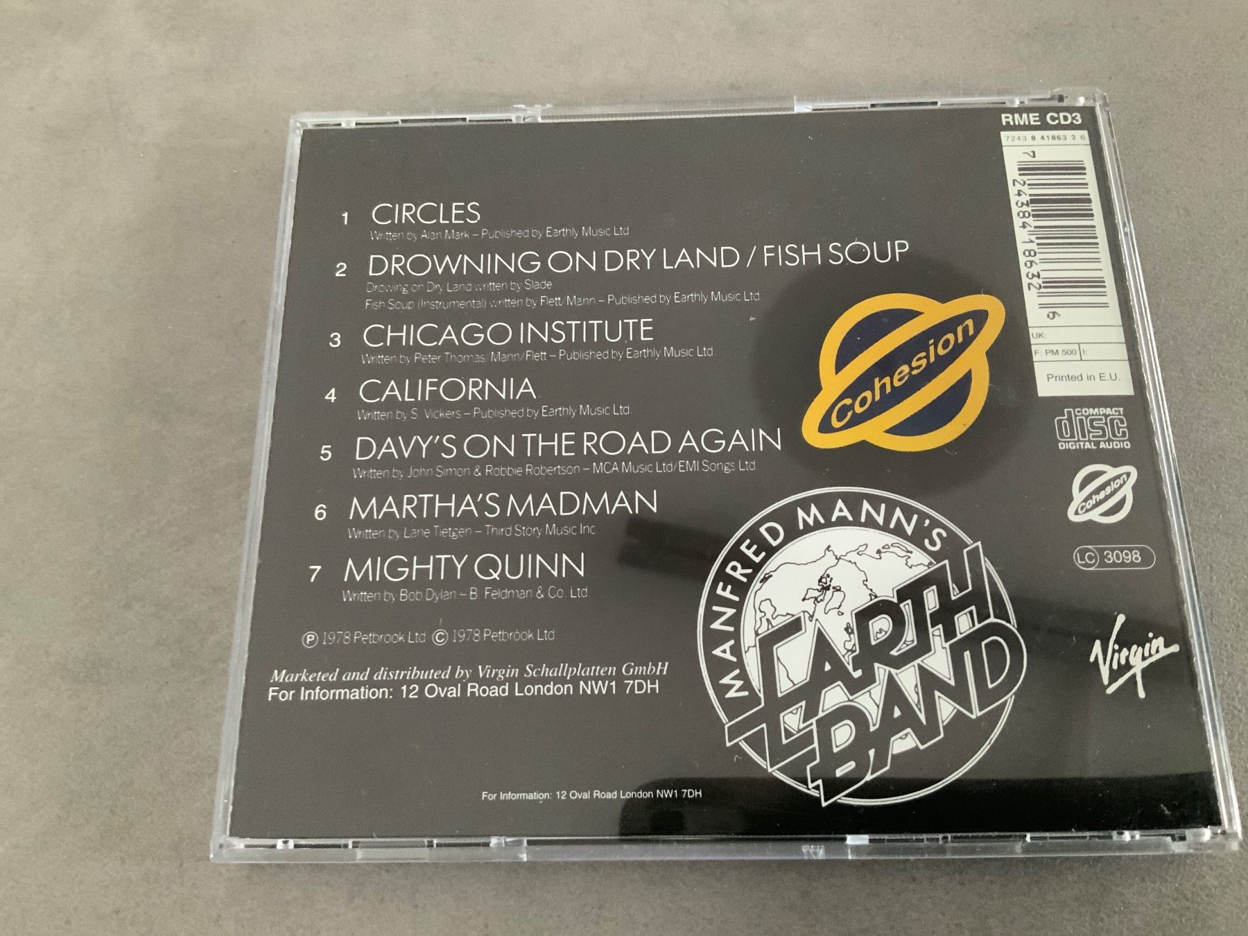 CDs: Manfred Mann’s Earth Band, Watch, CD – D'occasion à Uster par Macita56 1