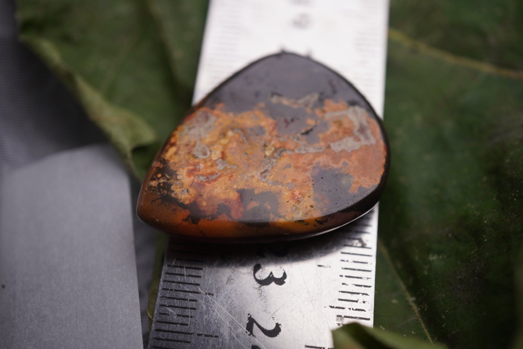 Minerali & Pietre curative: Feuer Jaspis  Cabochon 40ct  ab 1.- – Nuovo e nell'imballaggio originale da Eschenbach SG venduto da topstone 4