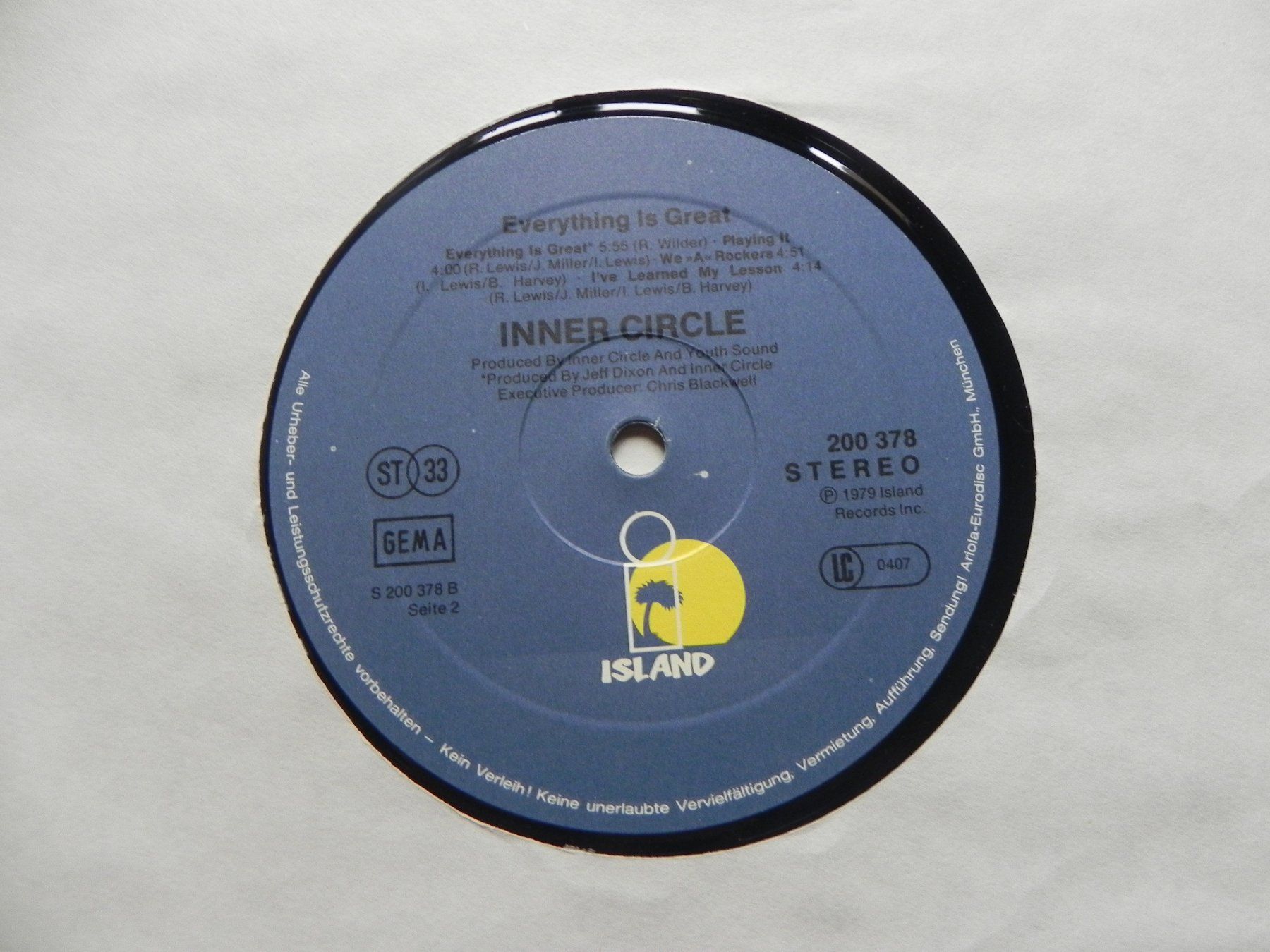 Dischi in vinile: LP Jamaika Reggae Inner Circle 1979 Every Thing is Great – Usato da Siebnen venduto da krimsie 4