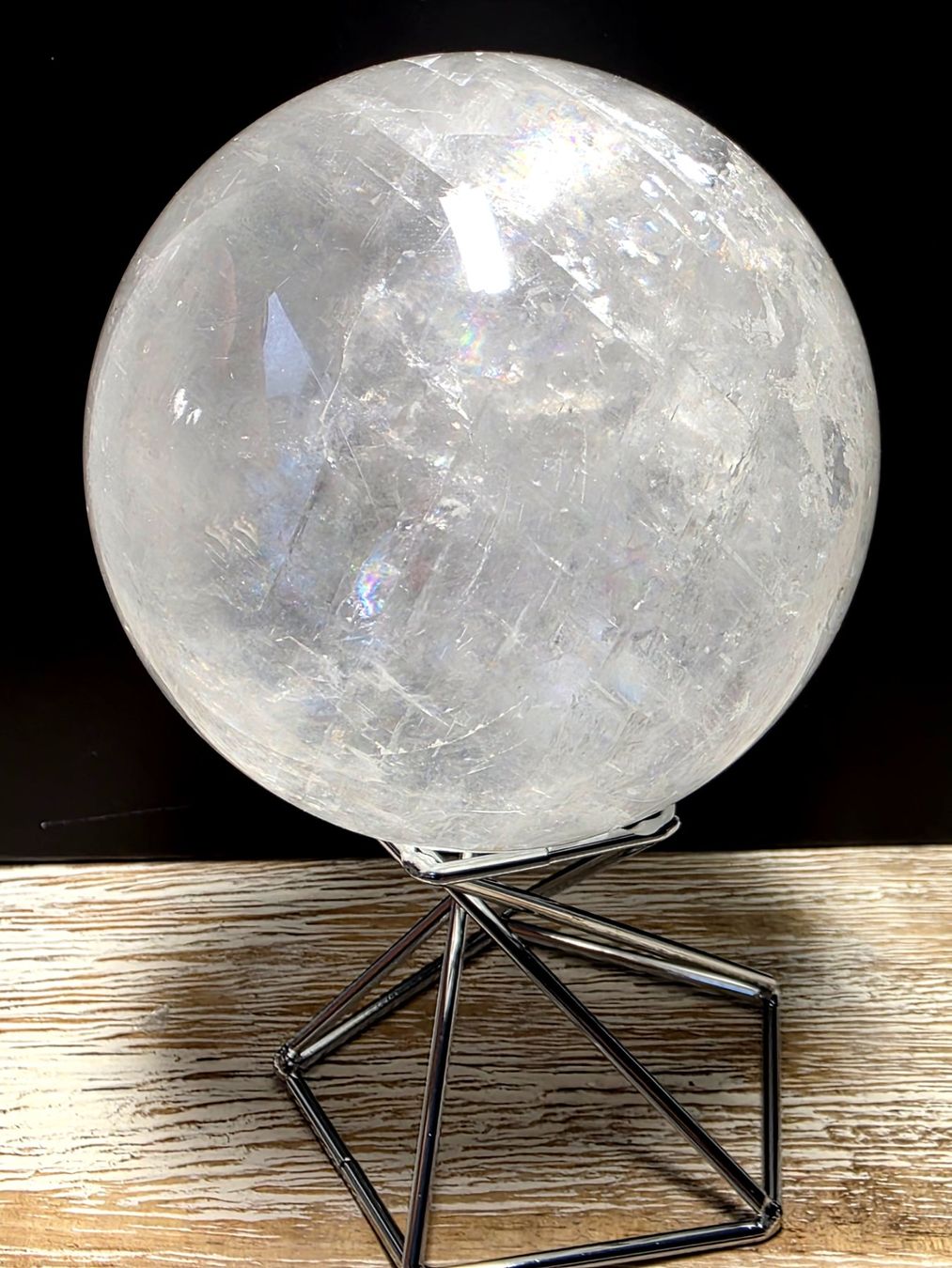 Mineralien & Heilsteine: Optische Calcit Kugel B 73mm 545g – Neu (gemäss Beschreibung) aus Matzingen von Shay_Crystalz 1
