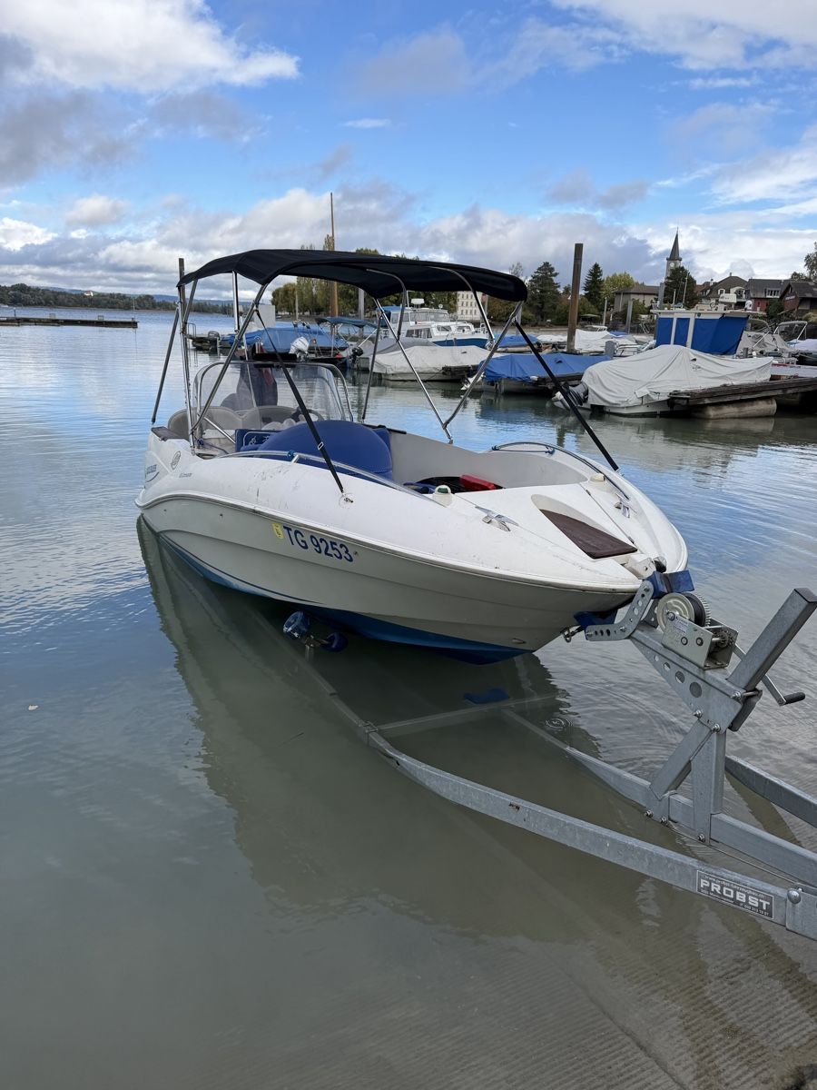 Quicksilver Bateaux: Quicksilver 505 Commander mit Trailer – D'occasion à Oberneunforn par Yannick_123 5