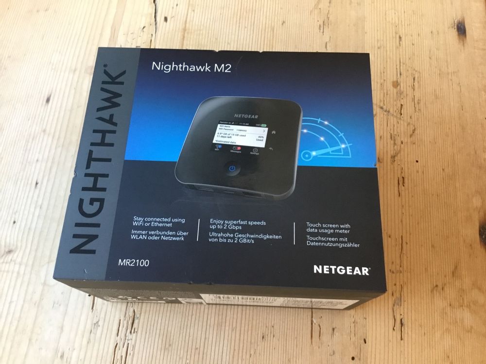 Netgear Nighthawk M2 mobile LTE Router (MR2100) neu 1