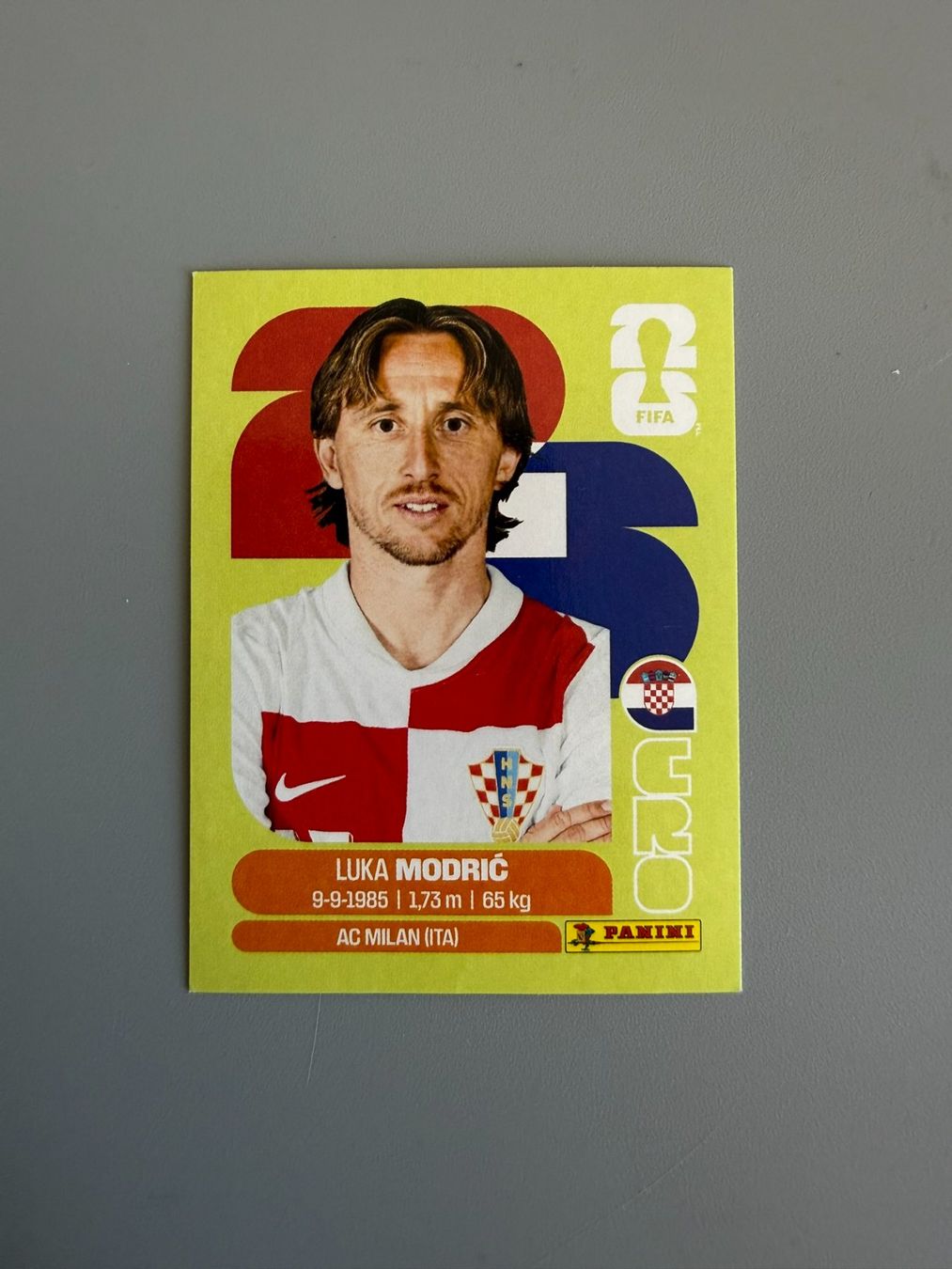 Panini Sammelbilder & Trading cards: Panini Luka Modric CRO9 – Gebraucht aus Liebefeld von Ronaldo-1996