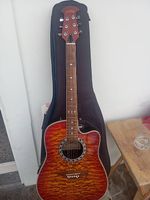 Akustikgitarre StarSun mit Tasche Typ Ovation