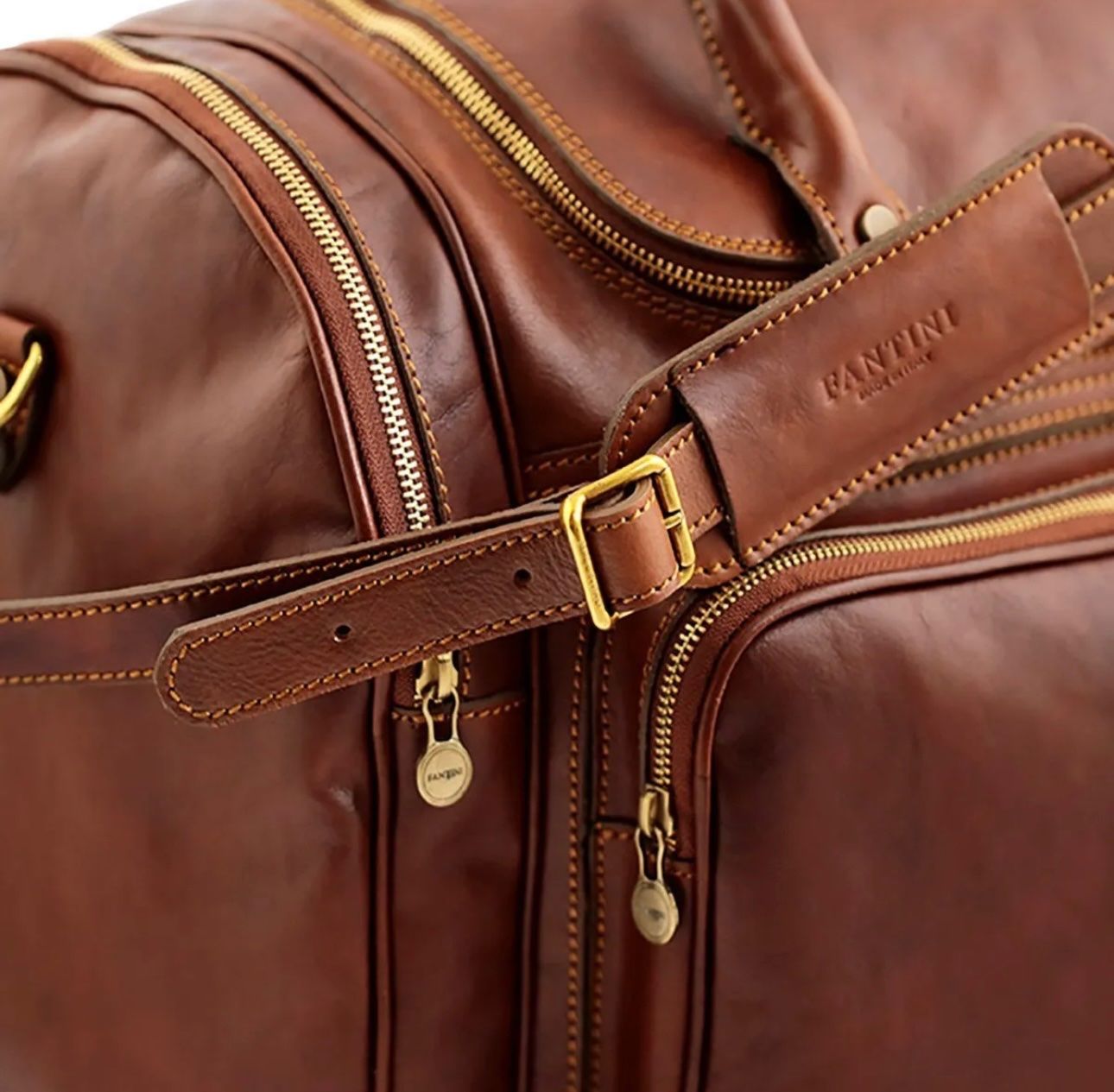 Borse: Reisetasche Leder Praga - Farbe: Braun – Nuovo e nell'imballaggio originale da Wittenbach venduto da WWW.DRILUBAGS.CH 2