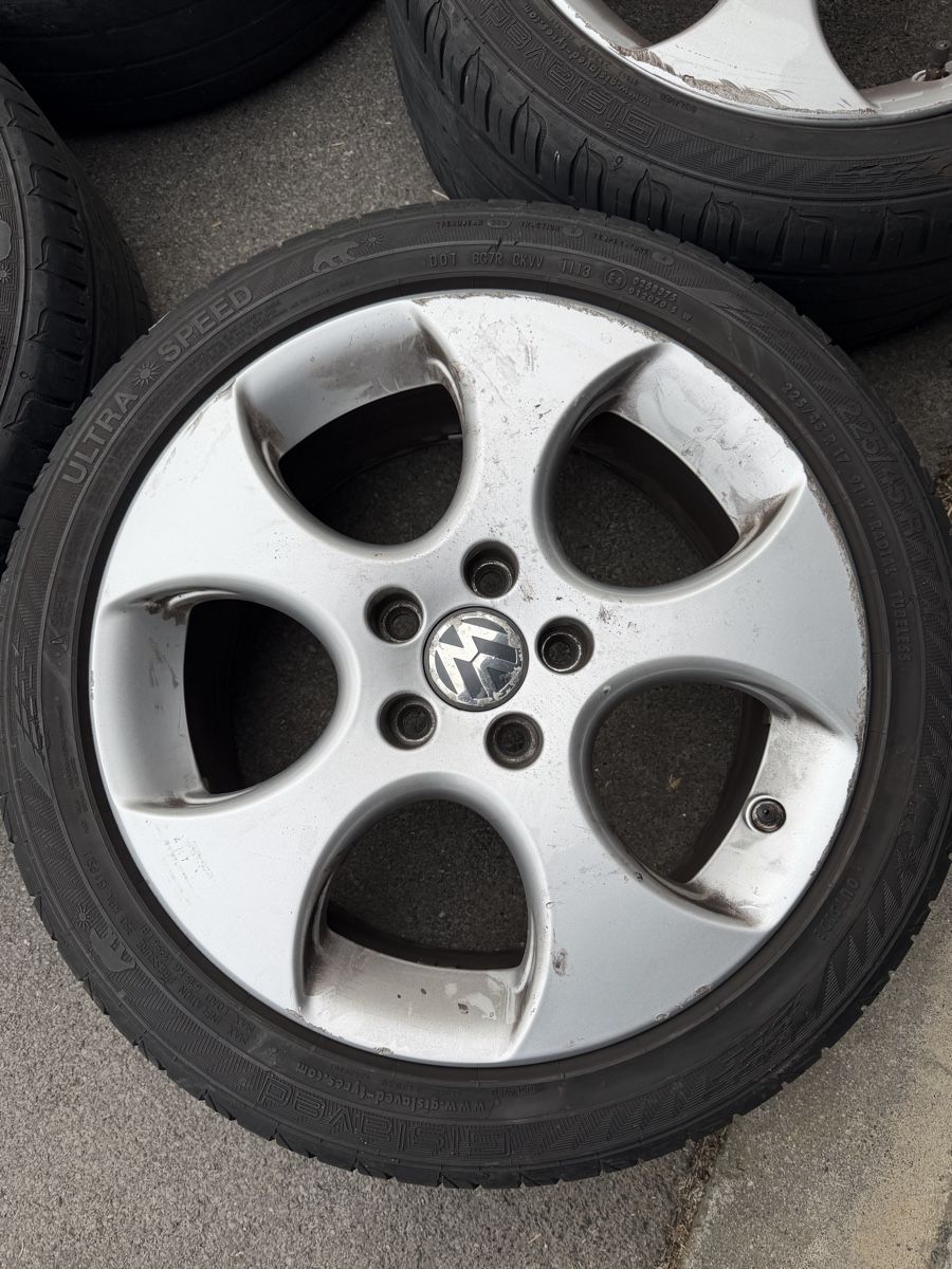 Volkswagen Pneus & Kompletträder: Original VW Golf V GTI 17 Zoll – Gebraucht aus Mollis von BSL10 1
