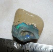 Schwarze Opal aus Australia 23.5ct