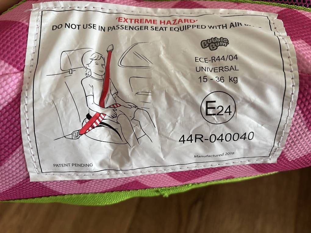 Sièges auto: Aufblasbare Reisesitzerhöhungen BubbleGum – D'occasion à Büron par DanyP 4