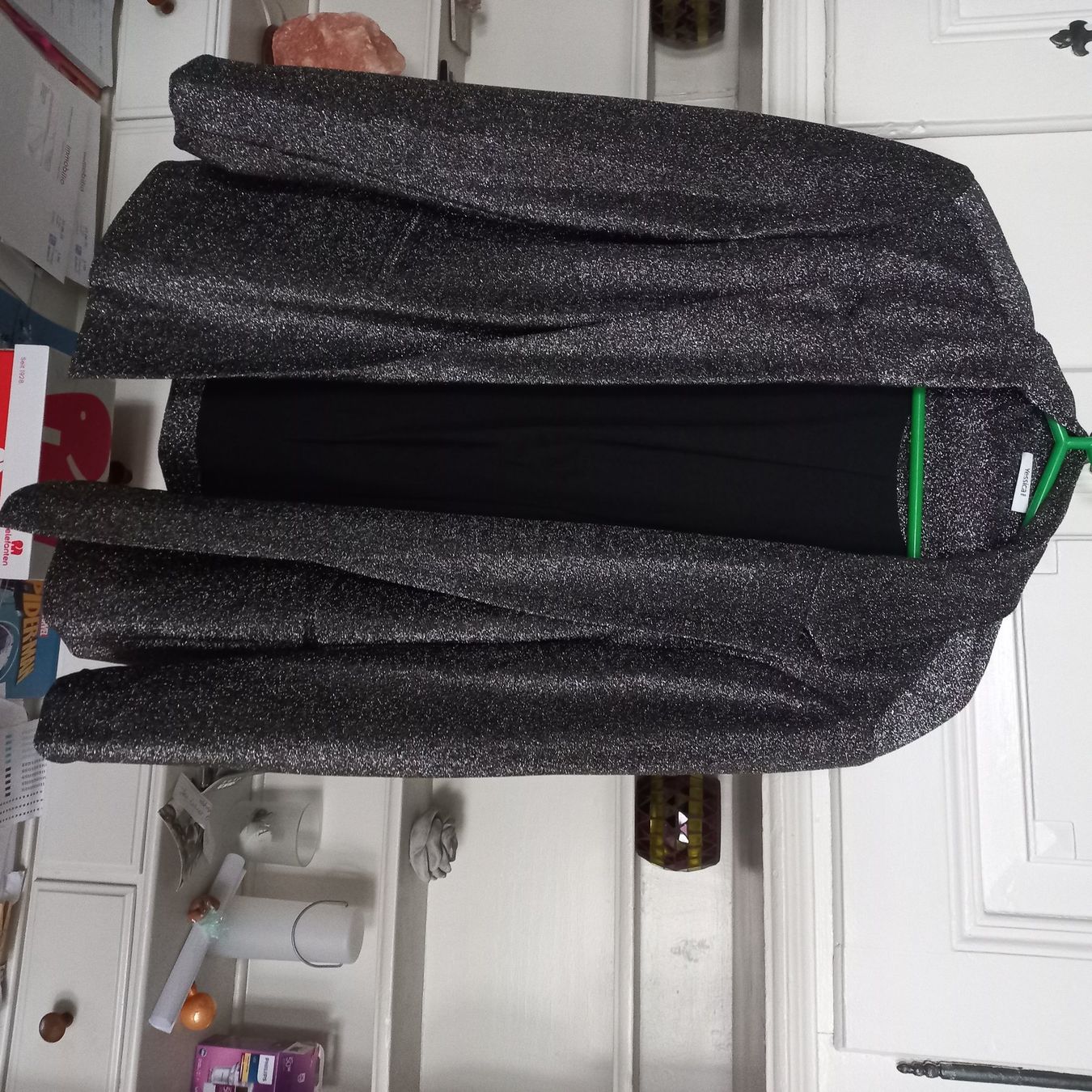 Giacche: Damenjacke, Blazer glänzend, Grösse 50 – Nuovo e nell'imballaggio originale da Ebnat-Kappel venduto da Youssou