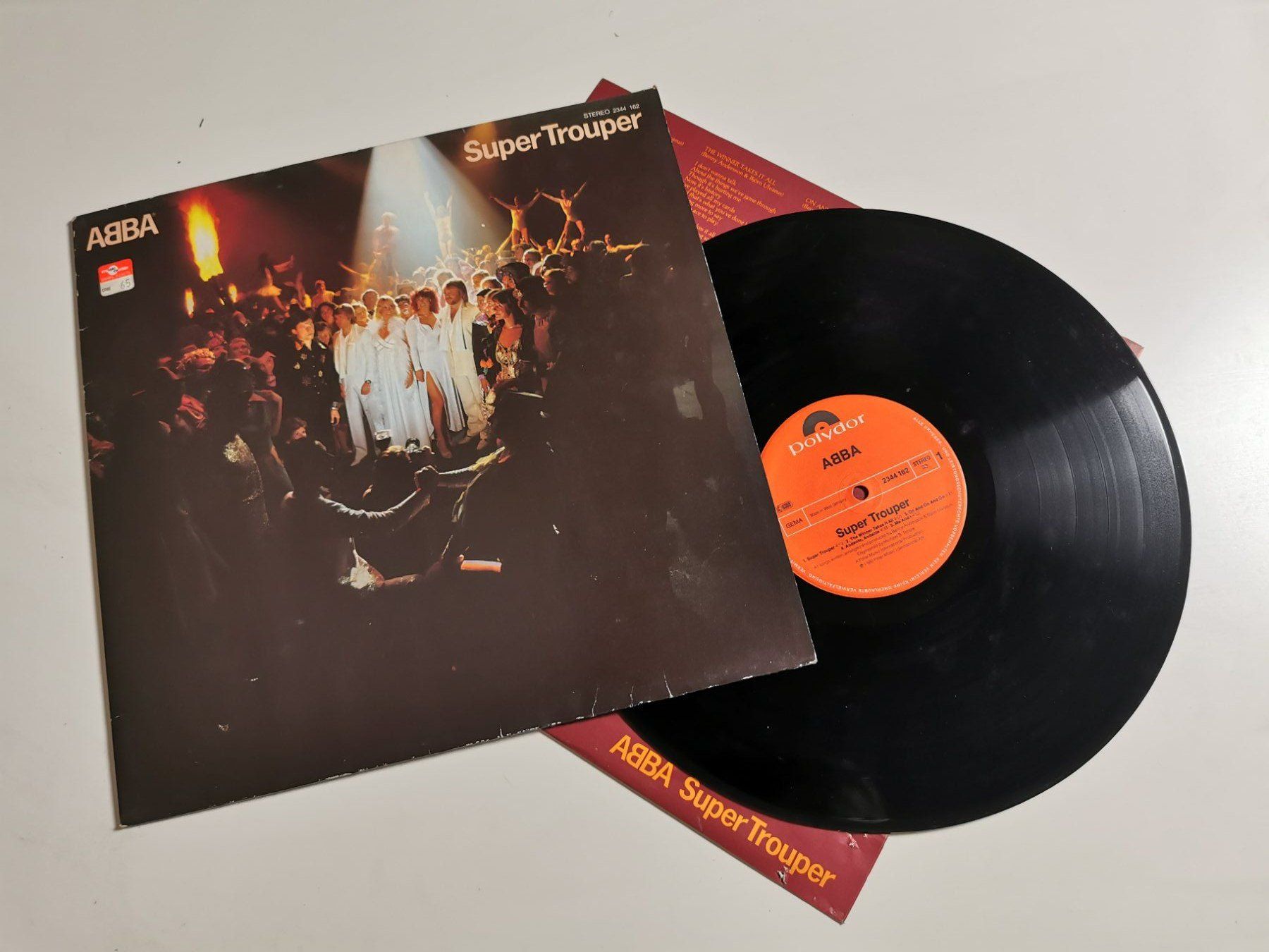 Schallplatten: ABBA - SUPER TROUPER – Gebraucht aus Grafenried von House-of-Oldies