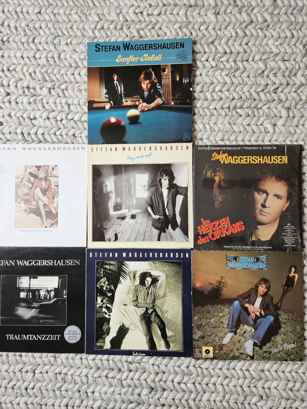 Dischi in vinile: Stefan Waggershausen - 7 Schallplatten – Usato da Wettingen venduto da Sk8ertomda