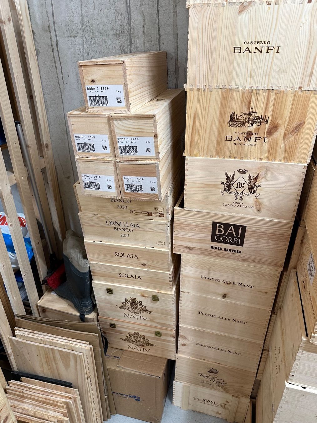 Holzartikel: Weinkisten Holz Standart 6er – Neu (gemäss Beschreibung) aus Flawil von Barschfreak 5
