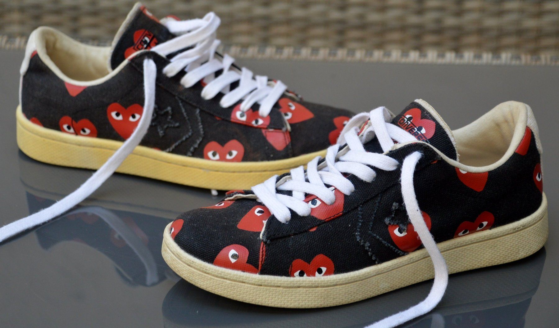 Converse Scarpe da uomo: Sneakers Converse x Play Comme Des Garcons 38.5 – Usato da Collonges venduto da Auganien 1