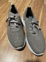 Ara Damen Sneaker, Gr. 42, Grau, Glitzer - Top Zustand!