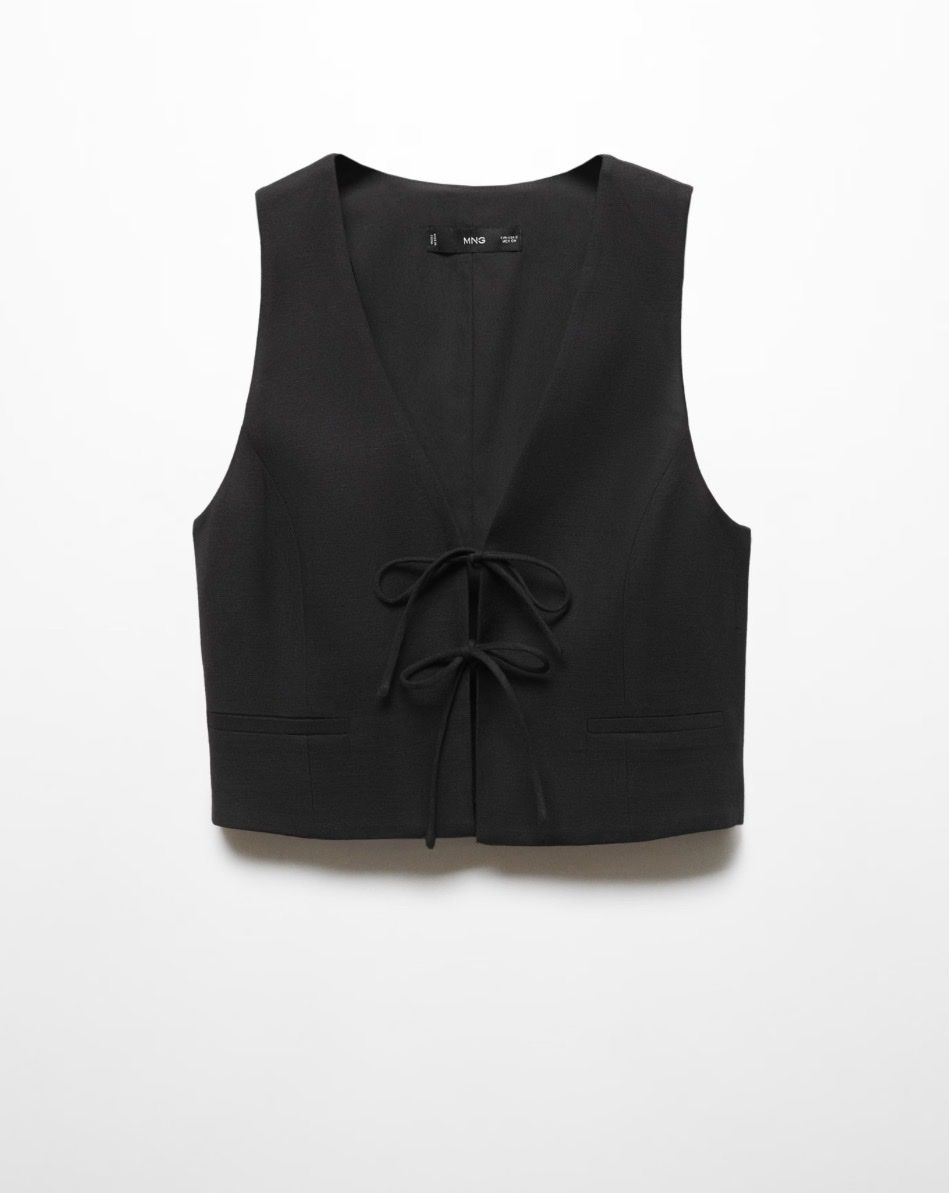 Mango Top: Mango vest with tie closure (M) – Usato da Zürich venduto da nat_2gj5 1