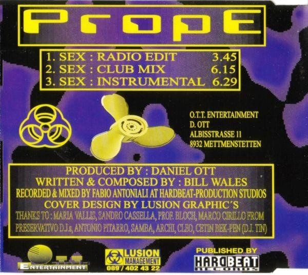 CDs: Prope Sex CD Single – Neu (gemäss Beschreibung) aus Hellikon von Jogi73 1