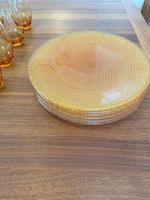 Villeroy & Boch Textured Round Glass Plates/Coaster Set