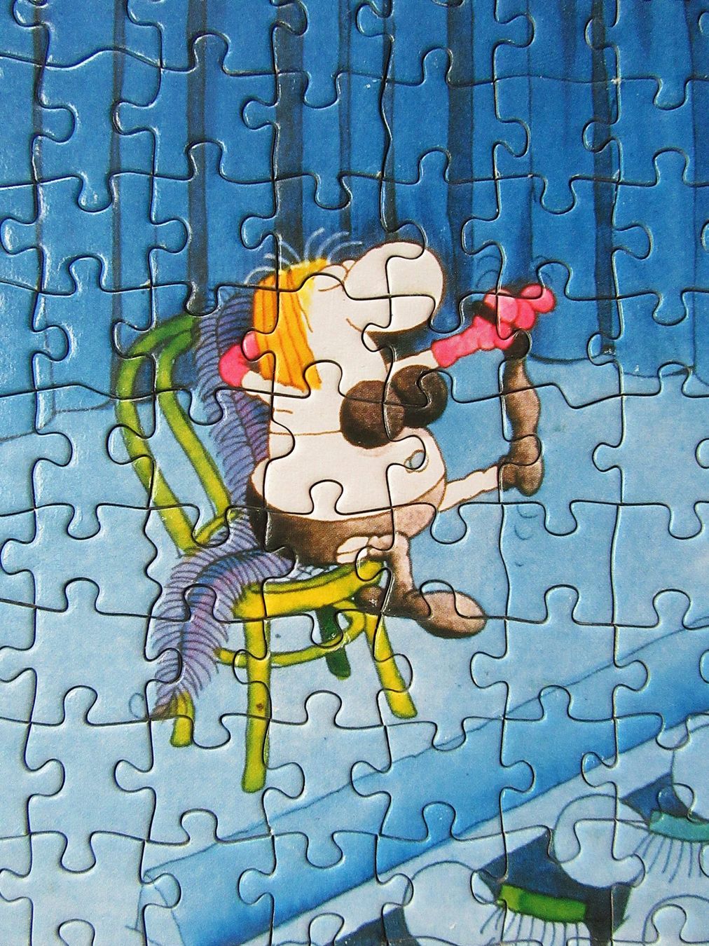 Heye Puzzles: Heye Puzzle 1000 Teile - Mordillo Striptease - komplett – D'occasion à Auenstein par Padabimbim 2