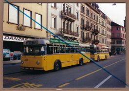 Schaffhausen. Trolleybus.