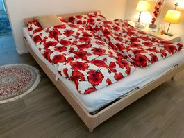 Neuwertiges Bico-Doppelbett mit 2 Bico-Matratzen ±Lattenrost