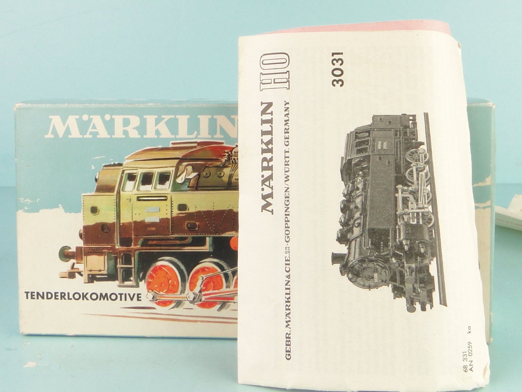 Märklin Modellini di ferrovie: Märklin 3031 BR 81 – Usato da Bülach venduto da cann11 7