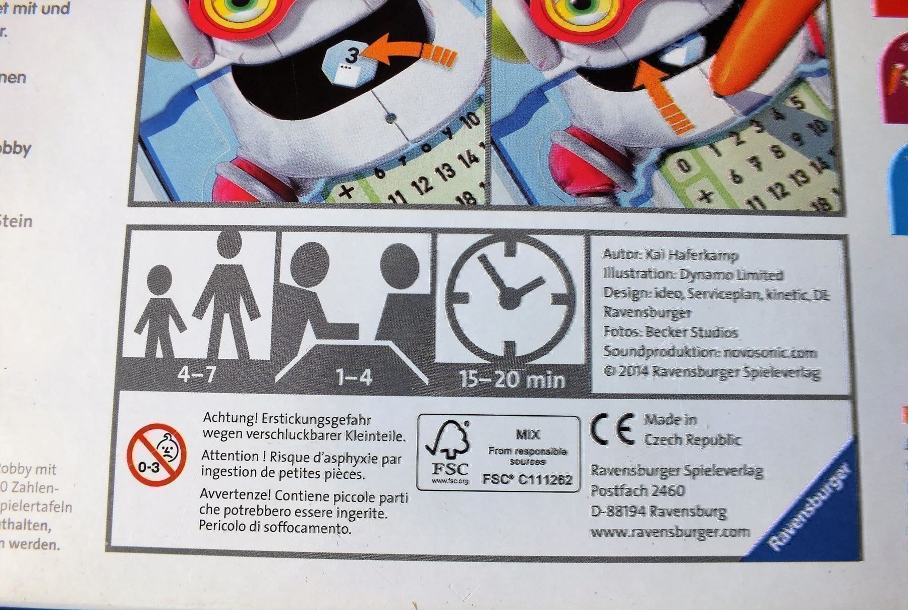 Ravensburger Giochi: tiptoi Spiel - Der hungrige Zahlenroboter – Usato da Müllheim Dorf venduto da Seeeule01 3