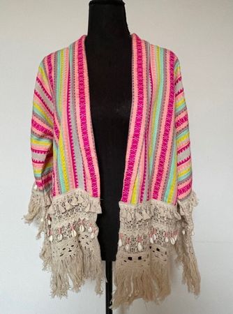 Boho Ibiza Jacke aus Baumwolle