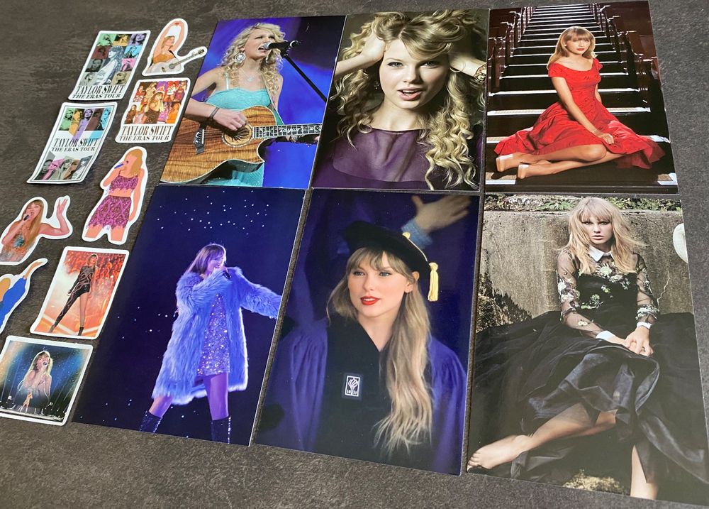 Photos/images, Taylor Swift - set 15x10cm (+Stickers) (Neu (gemäss ...